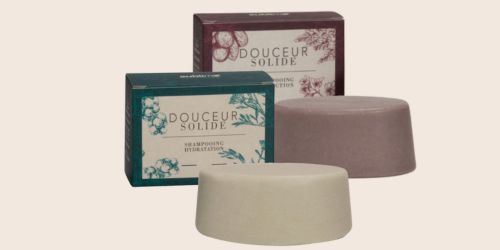 Shampooings solides de la gamme naturelle DOUCEUR SOLIDE par Sublimo